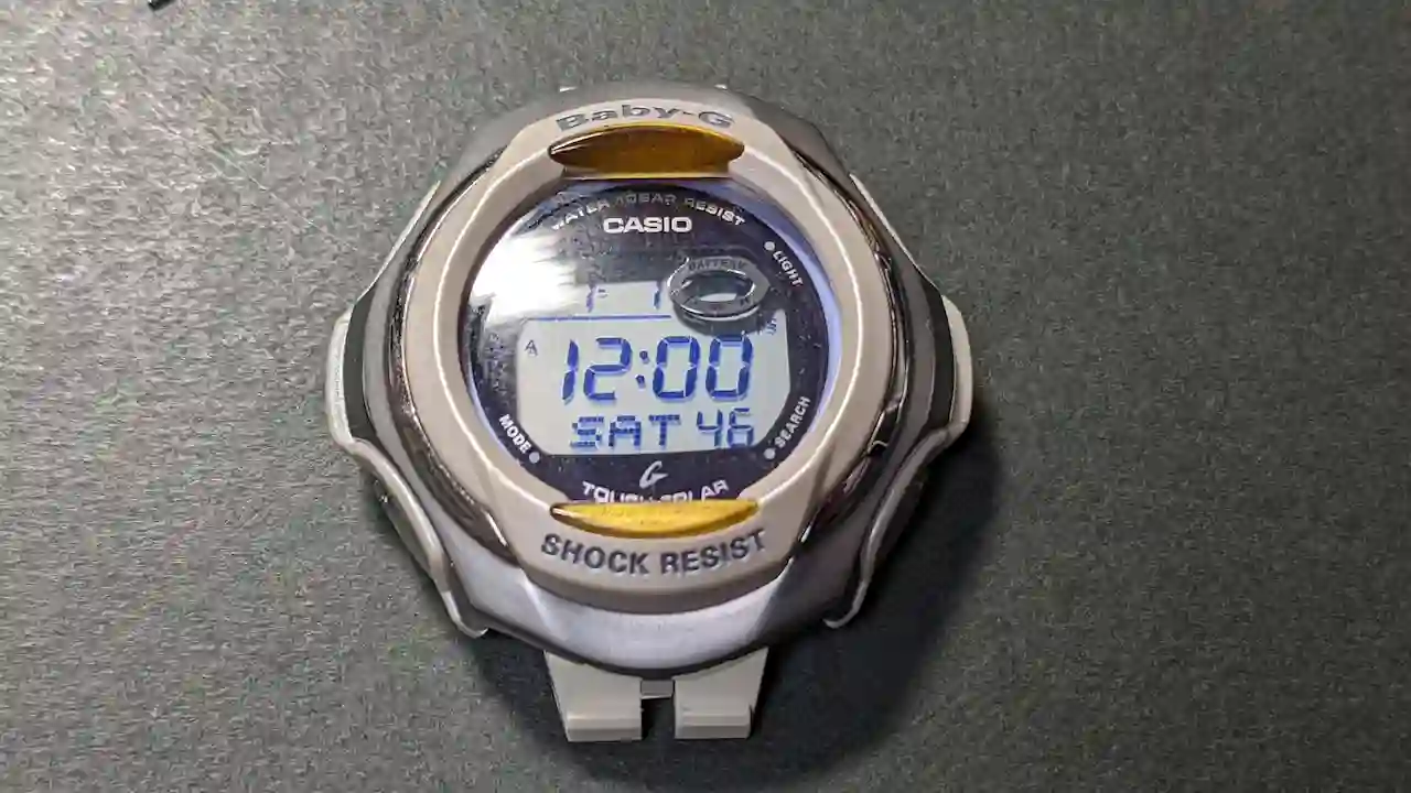 カシオ タフソーラーの電池交換。腕時計のトラブル、自分で出来る修理はトライしたい。